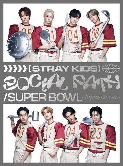 Stray Kids Social Path/Super Bowl (feat. LiSA) (CD + Zine) (limitée B)