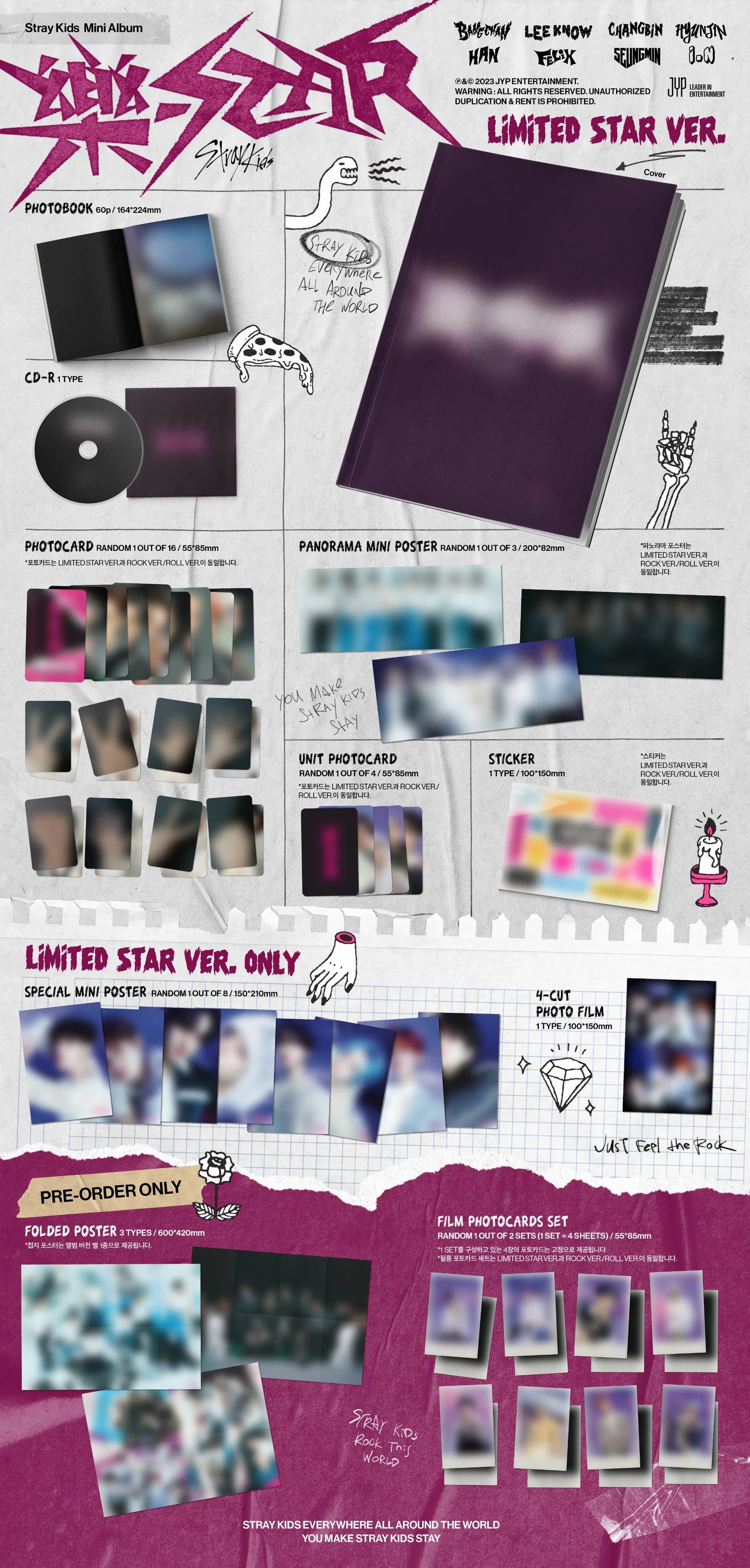 [OFFICIEL] Stray Kids Rock Star (Limited Version)